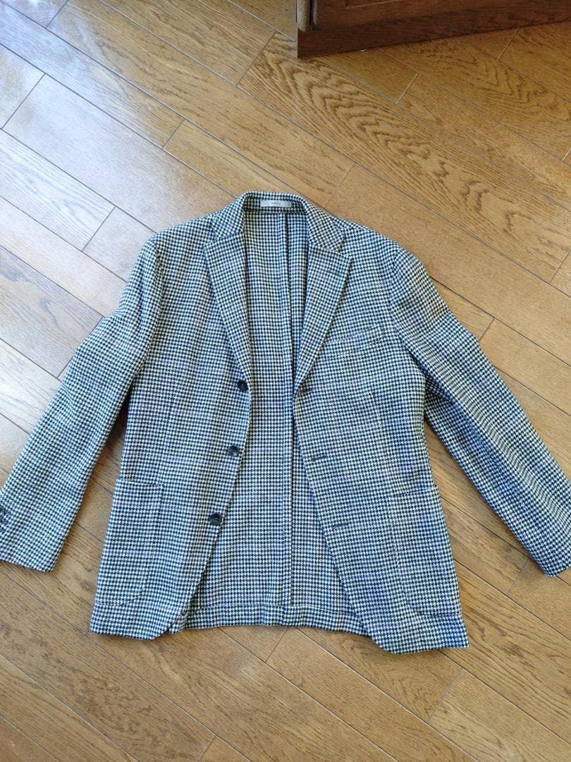 BOGLIOLI（DOVER）千鳥格子 テーラードジャケット メンズ
