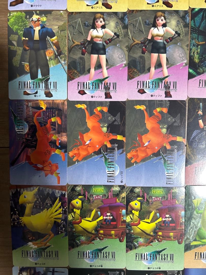 ファイナルファンタジー7 カードダス　希少　part1コンプ含む100枚セット