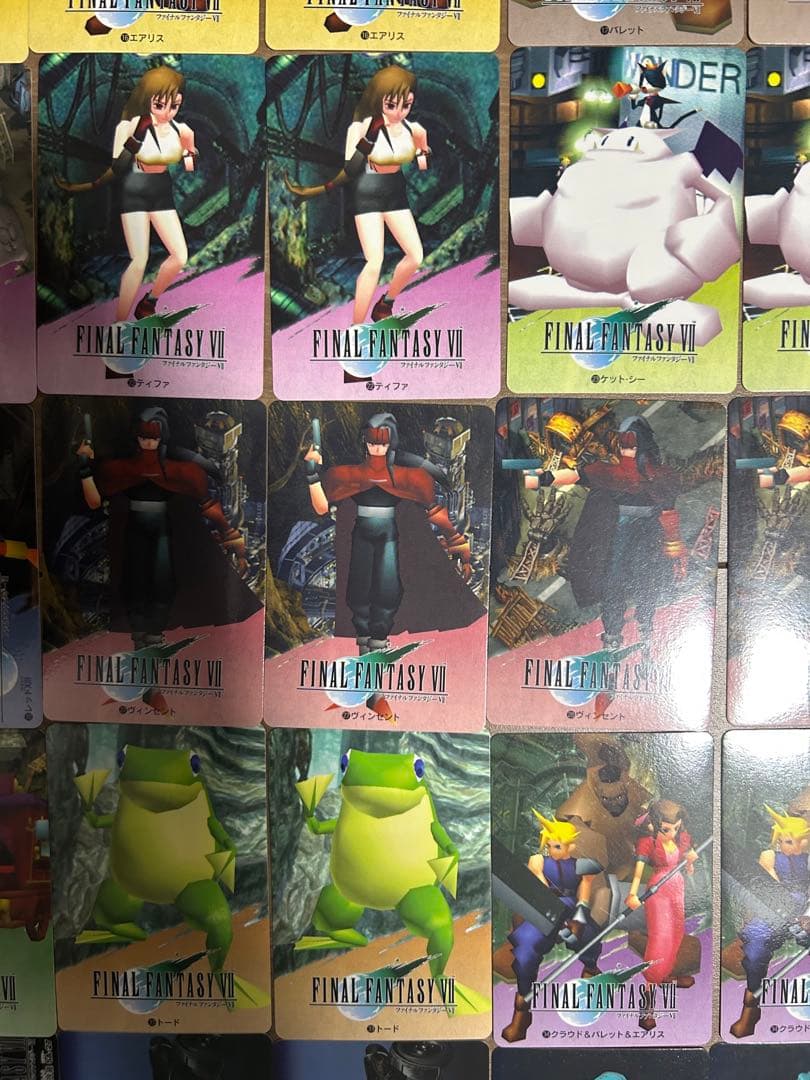 ファイナルファンタジー7 カードダス　希少　part1コンプ含む100枚セット