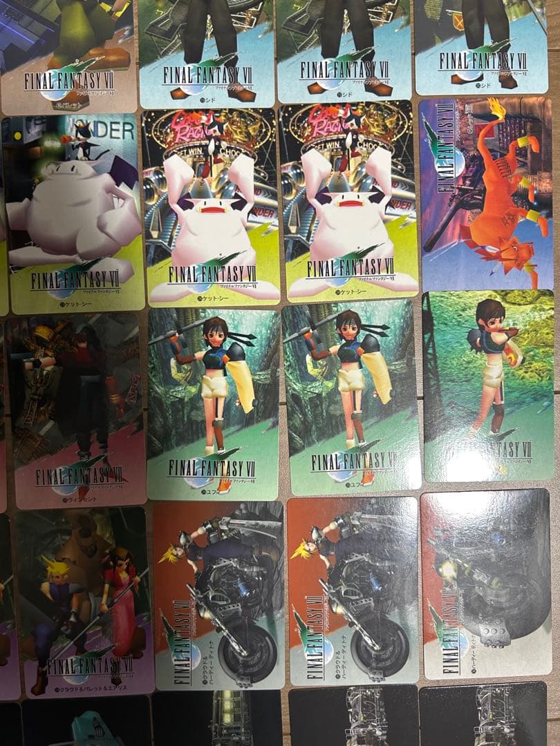 ファイナルファンタジー7 カードダス　希少　part1コンプ含む100枚セット