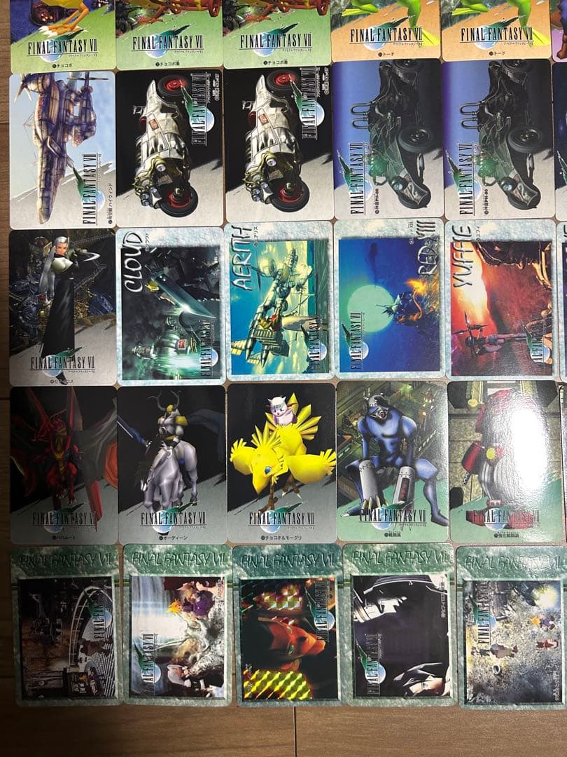 ファイナルファンタジー7 カードダス　希少　part1コンプ含む100枚セット
