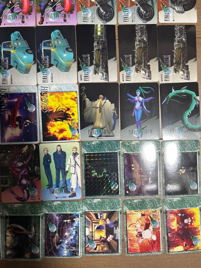 ファイナルファンタジー7 カードダス　希少　part1コンプ含む100枚セット