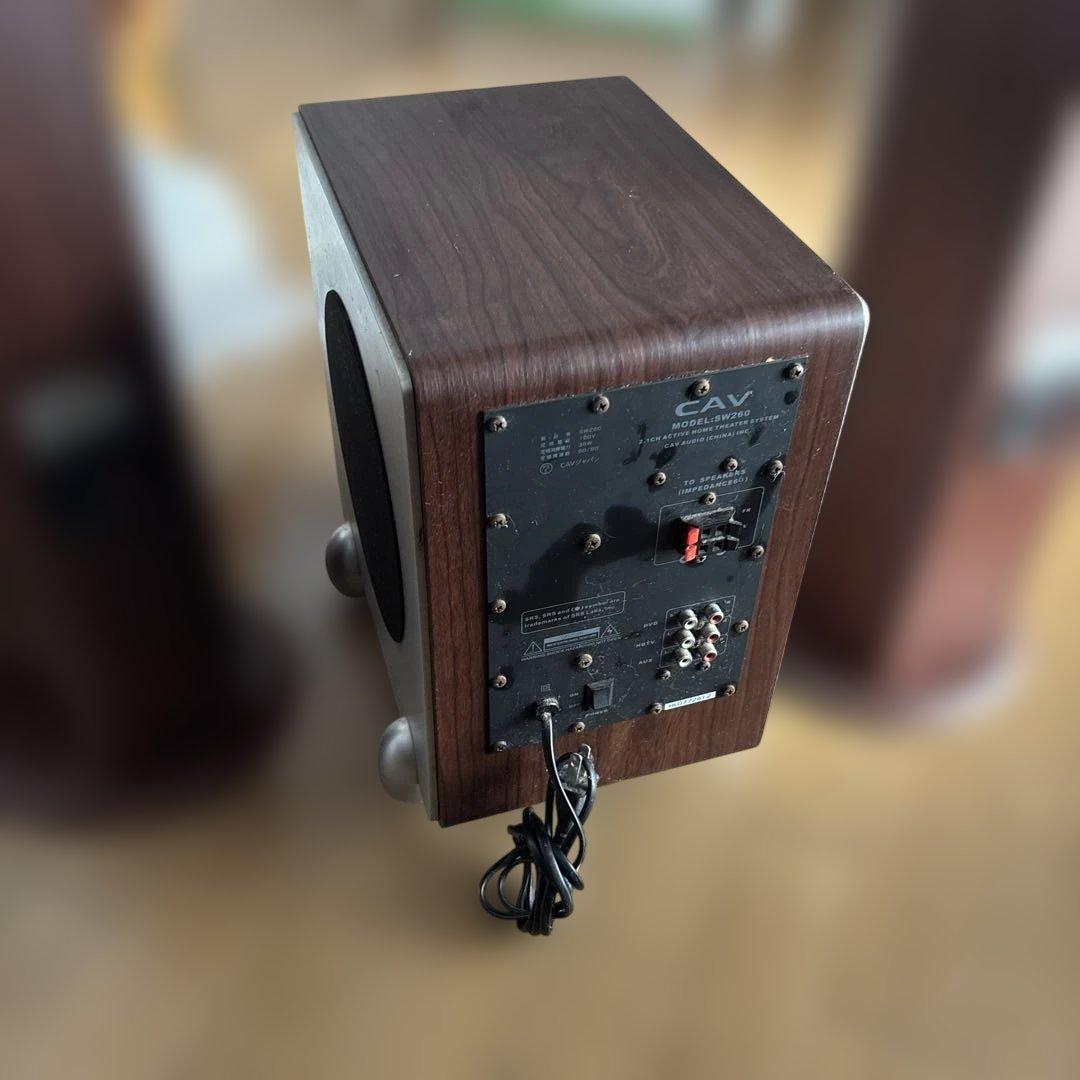 CAV ホームシアターシステム SW260 スピーカー DP10 セット