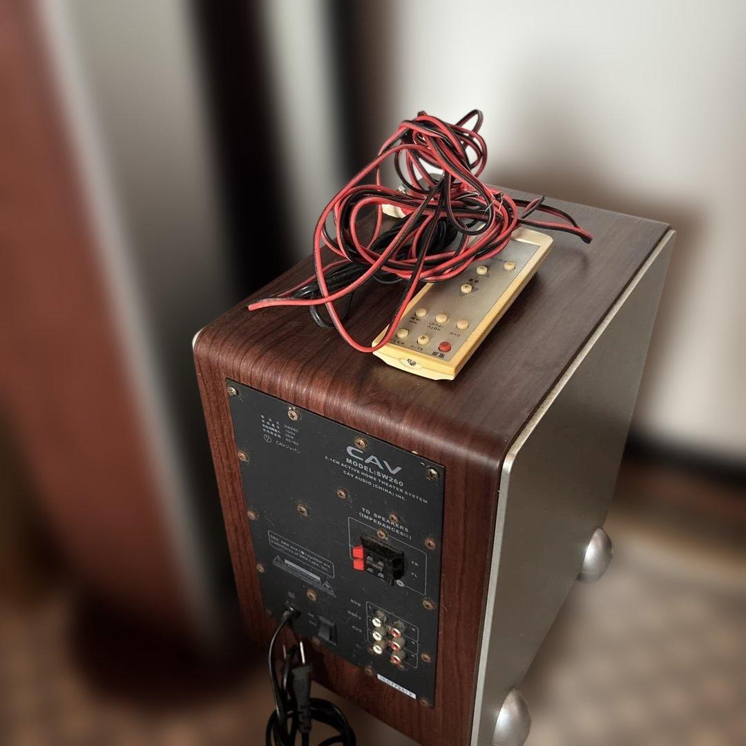 CAV ホームシアターシステム SW260 スピーカー DP10 セット