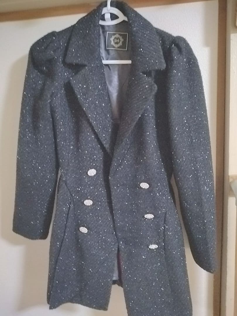 【新品試着のみタグ付き】Radyツイードプリーツコート