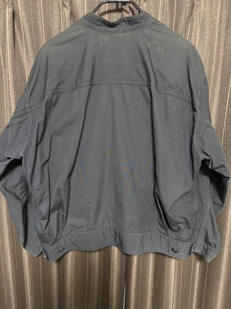 イッセイミヤケ　筆タグ　ノーカラージャケット