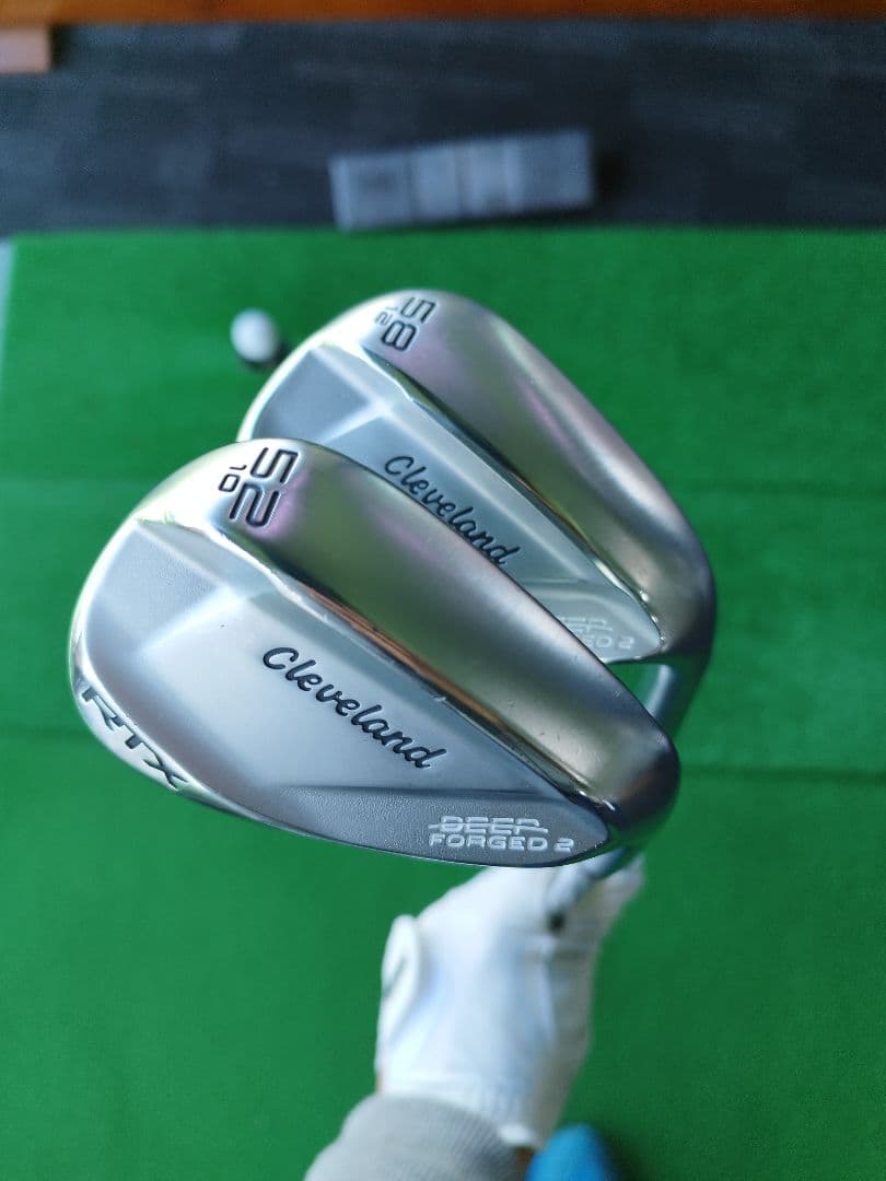【稲森プロ使用】クリーブランドRTX deepforged2 52/58 2本
