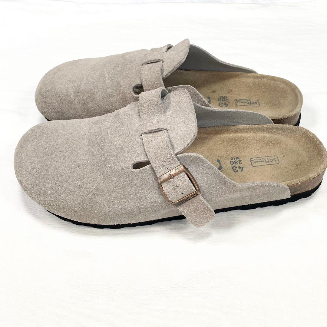美品✨ BIRKENSTOCK ボストン スエード レザー トープ 43