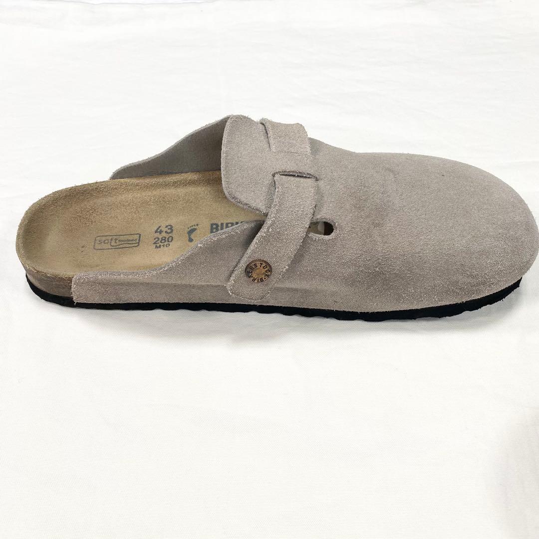 美品✨ BIRKENSTOCK ボストン スエード レザー トープ 43