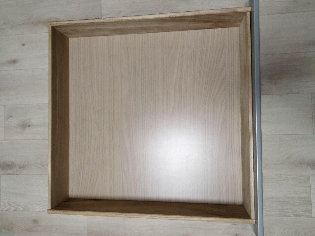 ★あい★ホワイト木製チェスト 3段引き出し付き