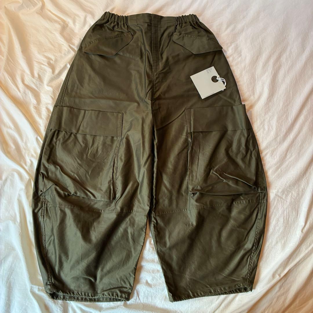 TENNE HANDCRAFTED MODERN ミリタリーバレルパンツ