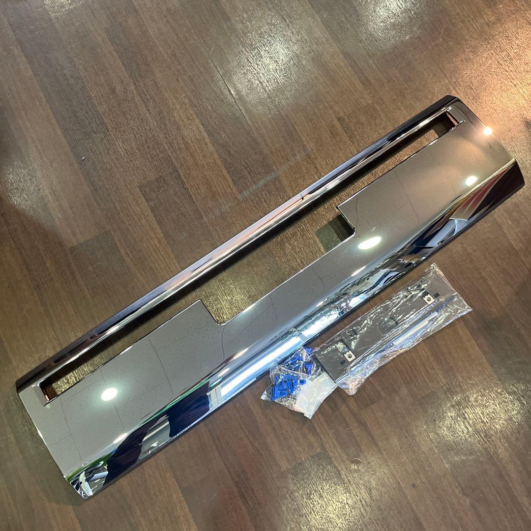 GDJ76 再再販ランクル70 輸出用　メッキバンパー＋ドアミラーカバー　セット