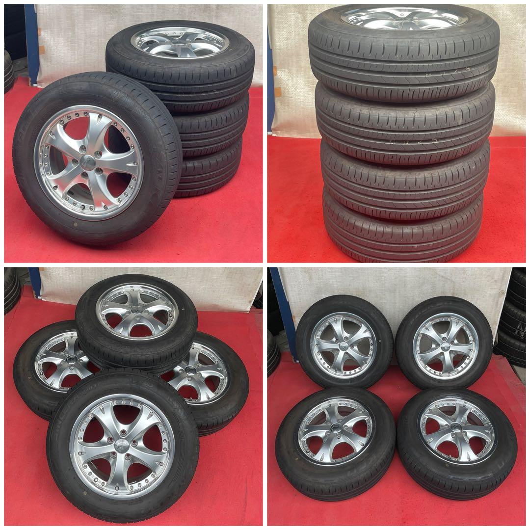 22x専用です送料無料195/65R15 FALKENシンセラSN832ホイール