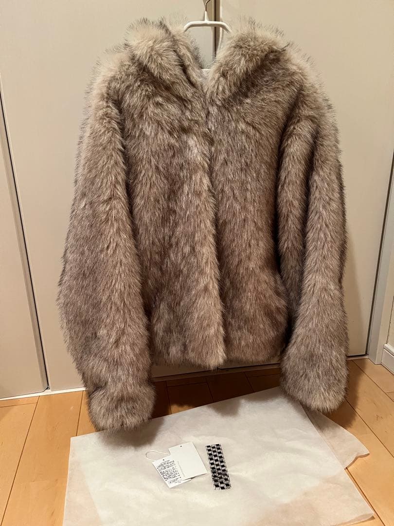 エコ　ファーコート　ファーブルゾン　ガリャルダガランテ