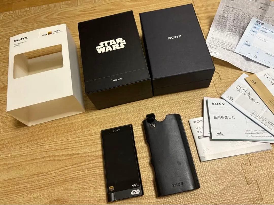 ポータブルプレーヤー WALKMAN STAR WARS High-Resolution NW-ZX2