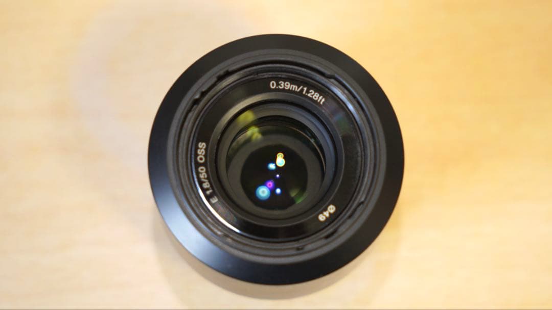 SONY FE 50mm F1.8 単焦点レンズ　k&fNDフィルター付き
