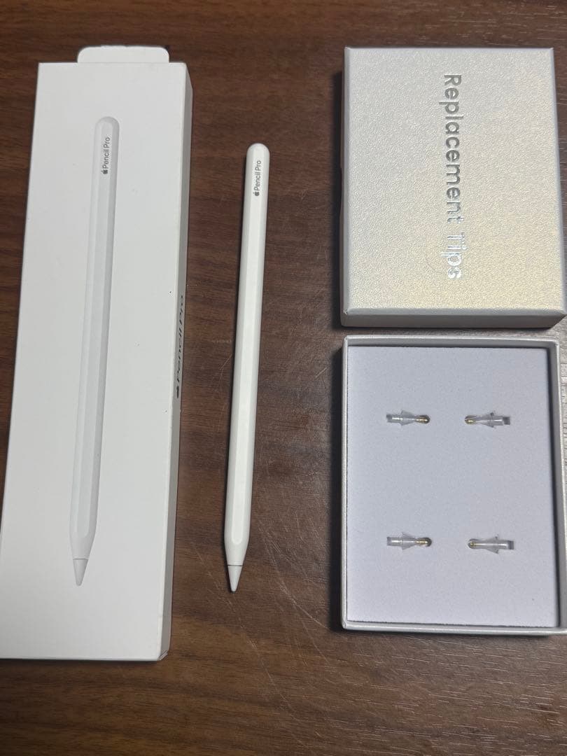 Apple Pencil Pro 金属製替芯付き