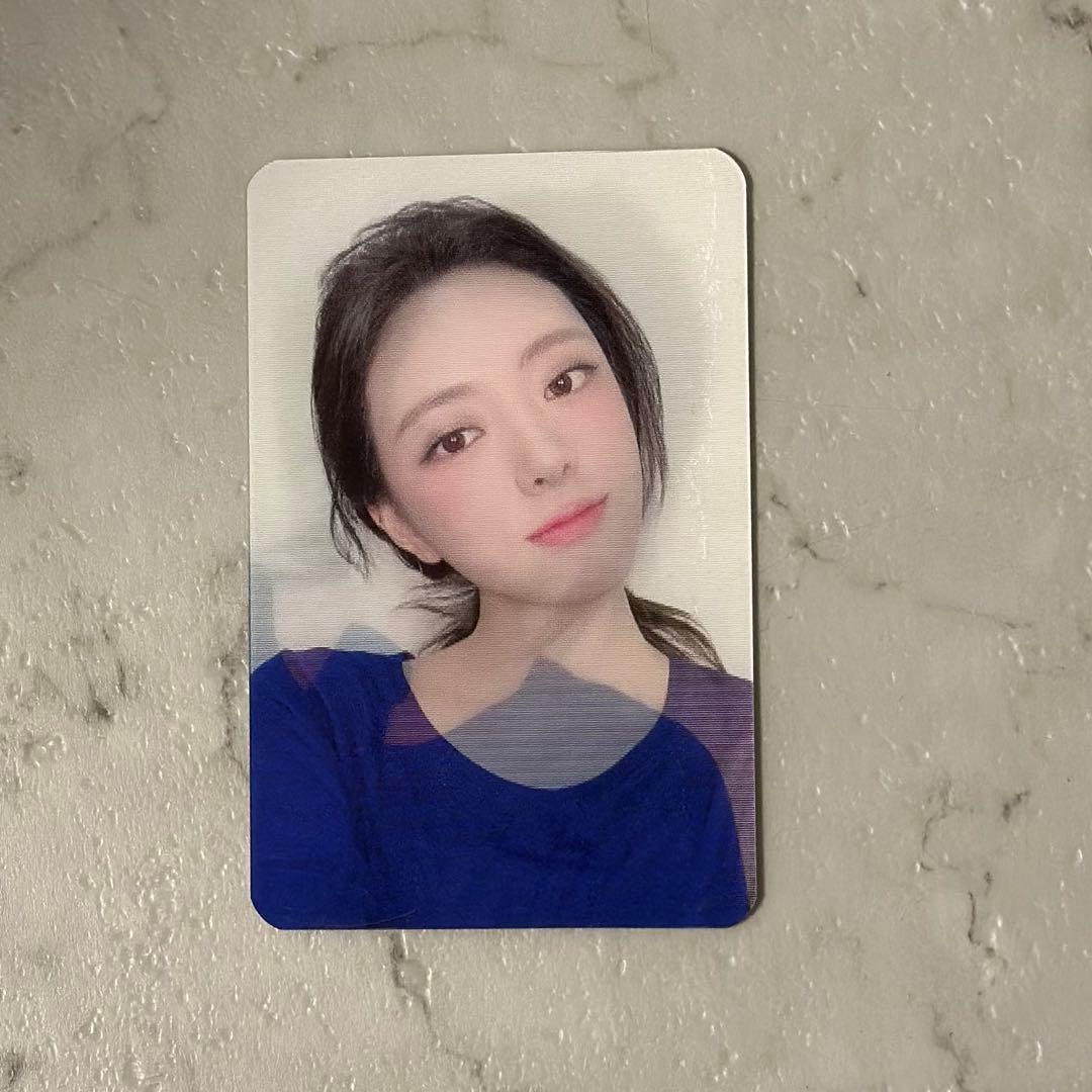 ITZY TNVS メクス 当選者 限定 トレカ ユナ