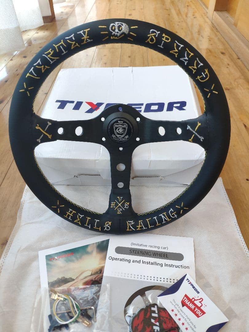 革 刺繍シルバー＆ゴールド MOMOピッチ70