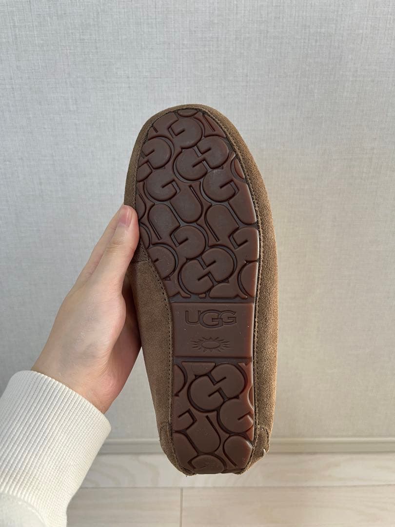 ◎Zenly【US7（24cm）】UGG アンスレー モカシン ムートン