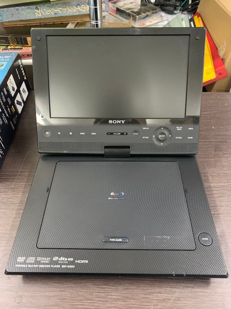 SONY ポータブル Blu-ray DVD プレーヤー BDP-SX910