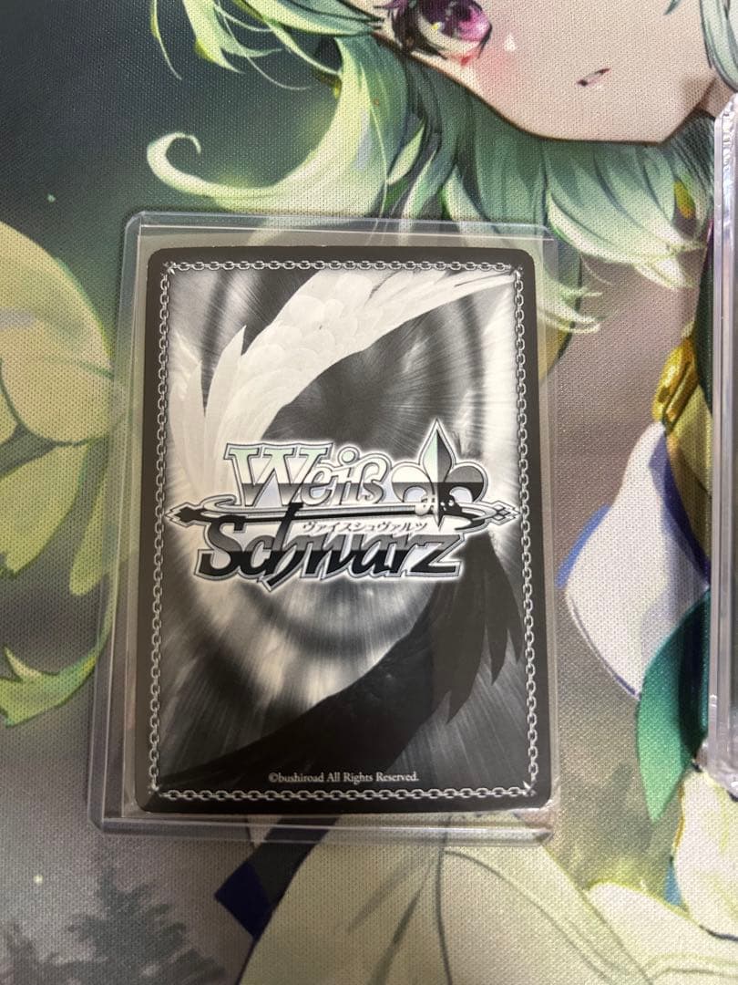 ヴァイスシュヴァルツ 　疾風リュー　シルフィSP サイン　ダンまち　無職転生