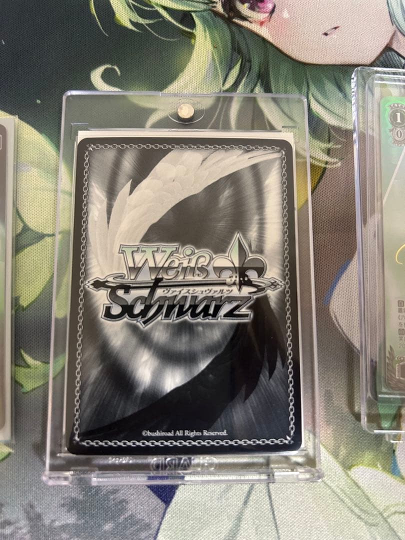 ヴァイスシュヴァルツ 　疾風リュー　シルフィSP サイン　ダンまち　無職転生