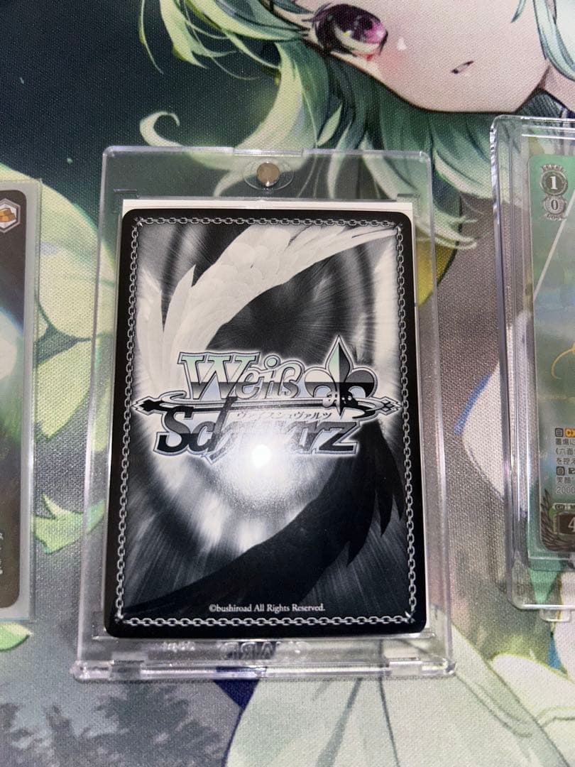 ヴァイスシュヴァルツ 　疾風リュー　シルフィSP サイン　ダンまち　無職転生