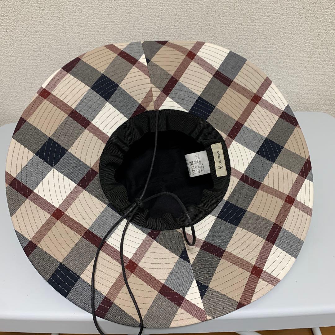 ブルーレーベルクレストブリッジ 三陽商会 セレブ 高級 帽子 登山 女優帽 レア