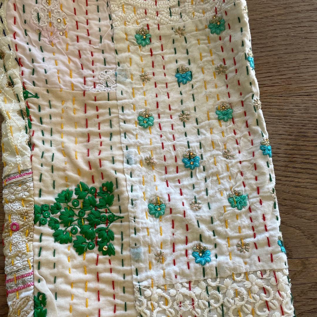 yuruly パッチワークパンツ（カンバディアキルト）タグ付き