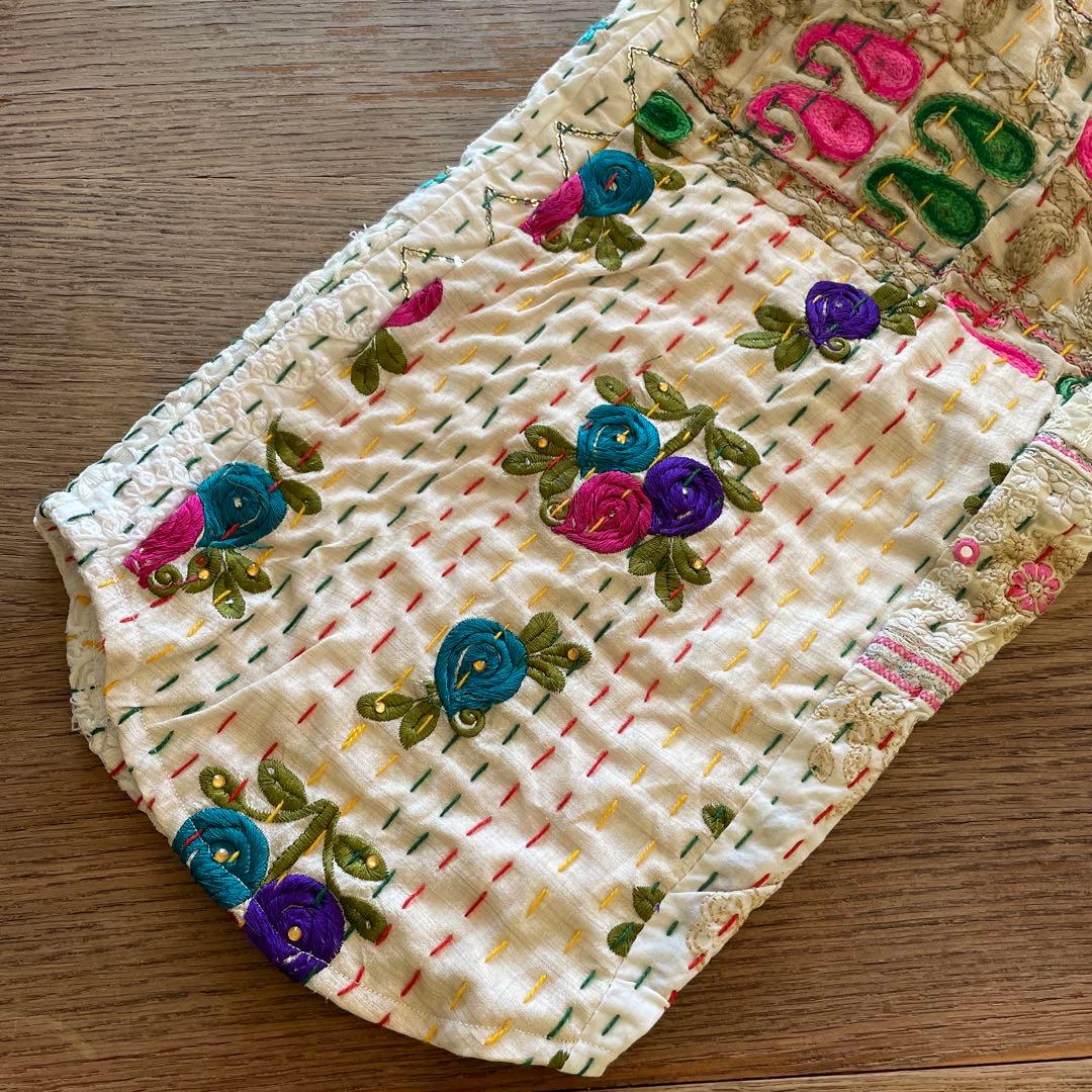 yuruly パッチワークパンツ（カンバディアキルト）タグ付き