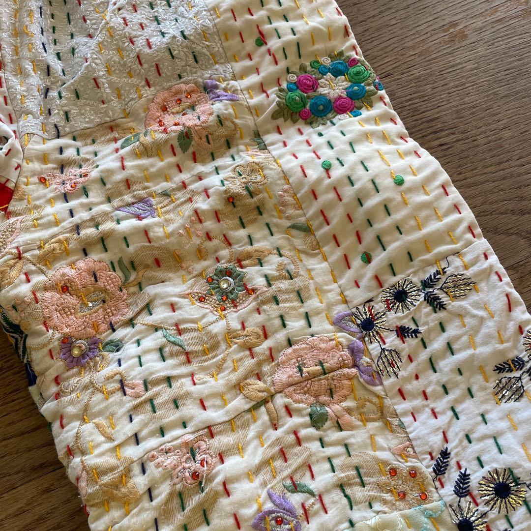 yuruly パッチワークパンツ（カンバディアキルト）タグ付き