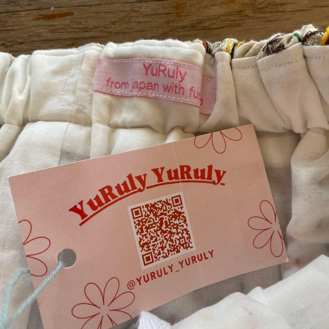 yuruly パッチワークパンツ（カンバディアキルト）タグ付き
