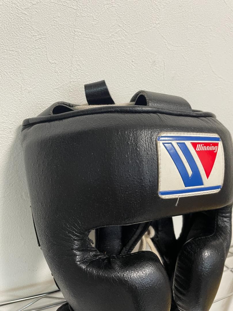 Winning ボクシング ヘッドギア Mサイズ 黒