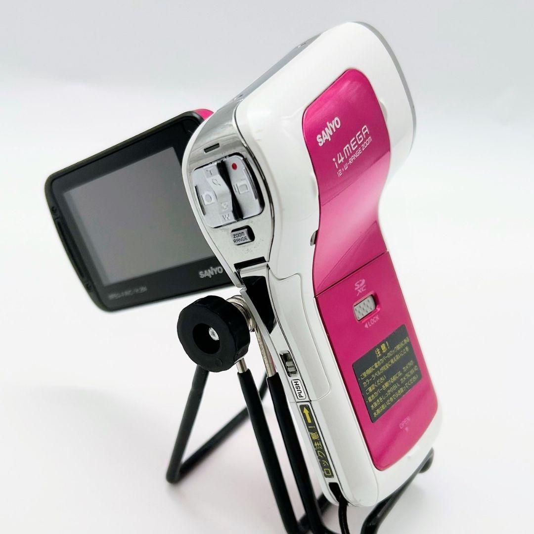SANYO デジタルムービーカメラ Xacti DMX-CA100 ピンク