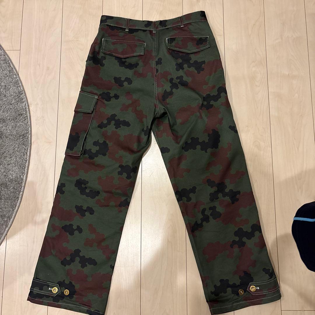 パンツ LONER CLOUDY CAMO CARGO PANTS