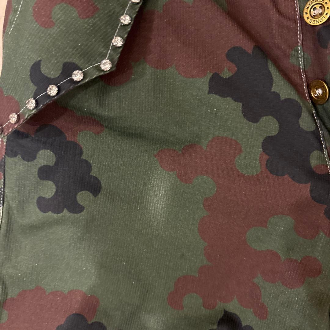 パンツ LONER CLOUDY CAMO CARGO PANTS