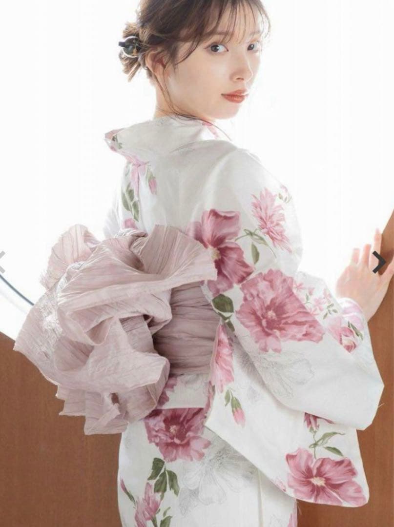 Dita 浴衣⭐︎朱風の花重ね⭐︎3点セット