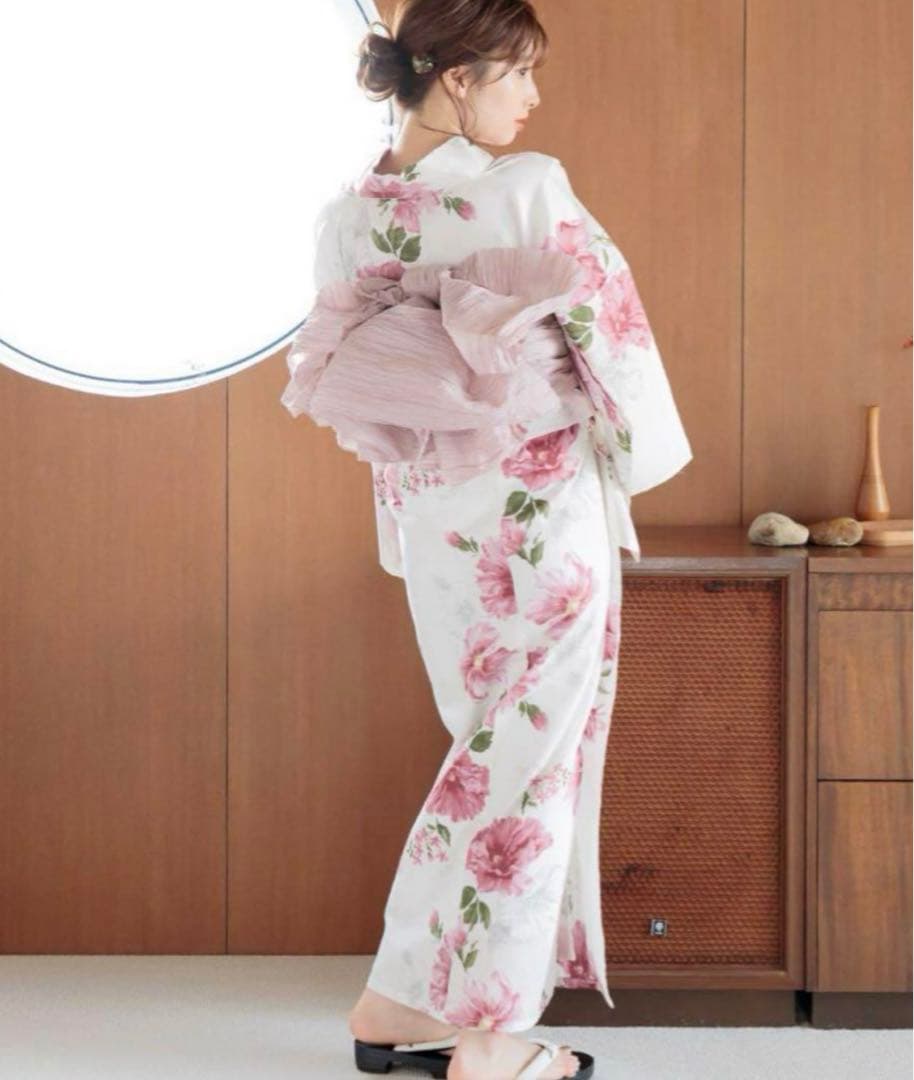 Dita 浴衣⭐︎朱風の花重ね⭐︎3点セット