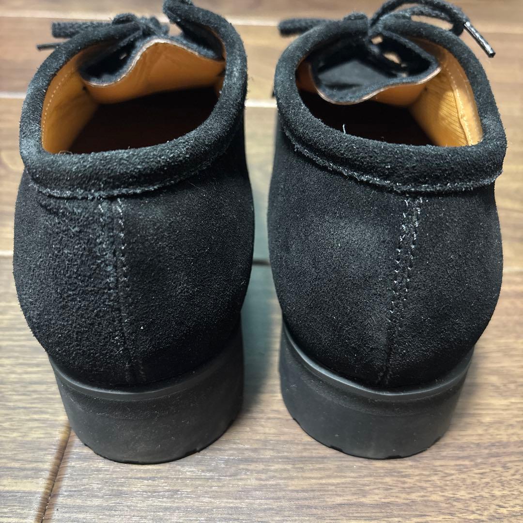 shiun BLACK SUEDE MOCCASIN XXSサイズ　37