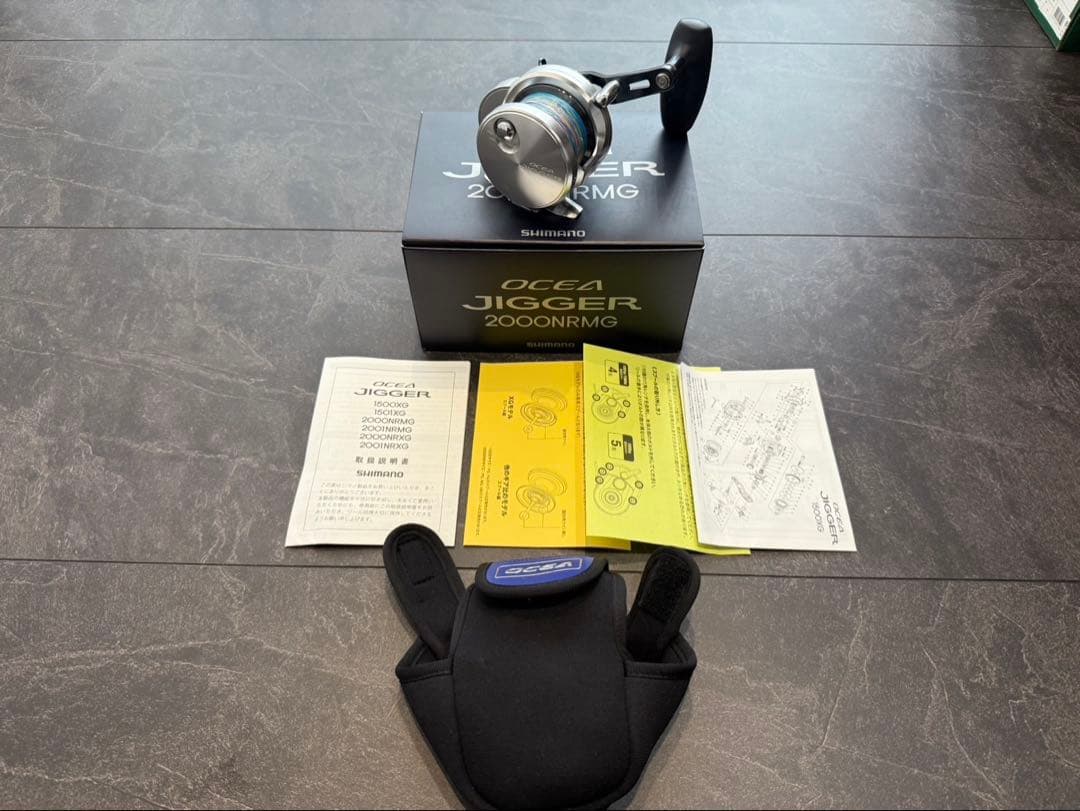 使用回数2回　シマノOCEA JIGGER オシアジガー2000NRMG 極上品