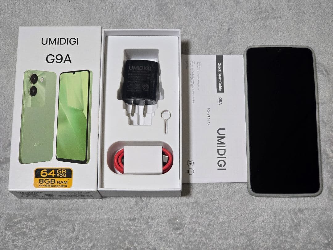 UMIDIGI G9A 8GB ROM 64GB ミントグリーン 未使用