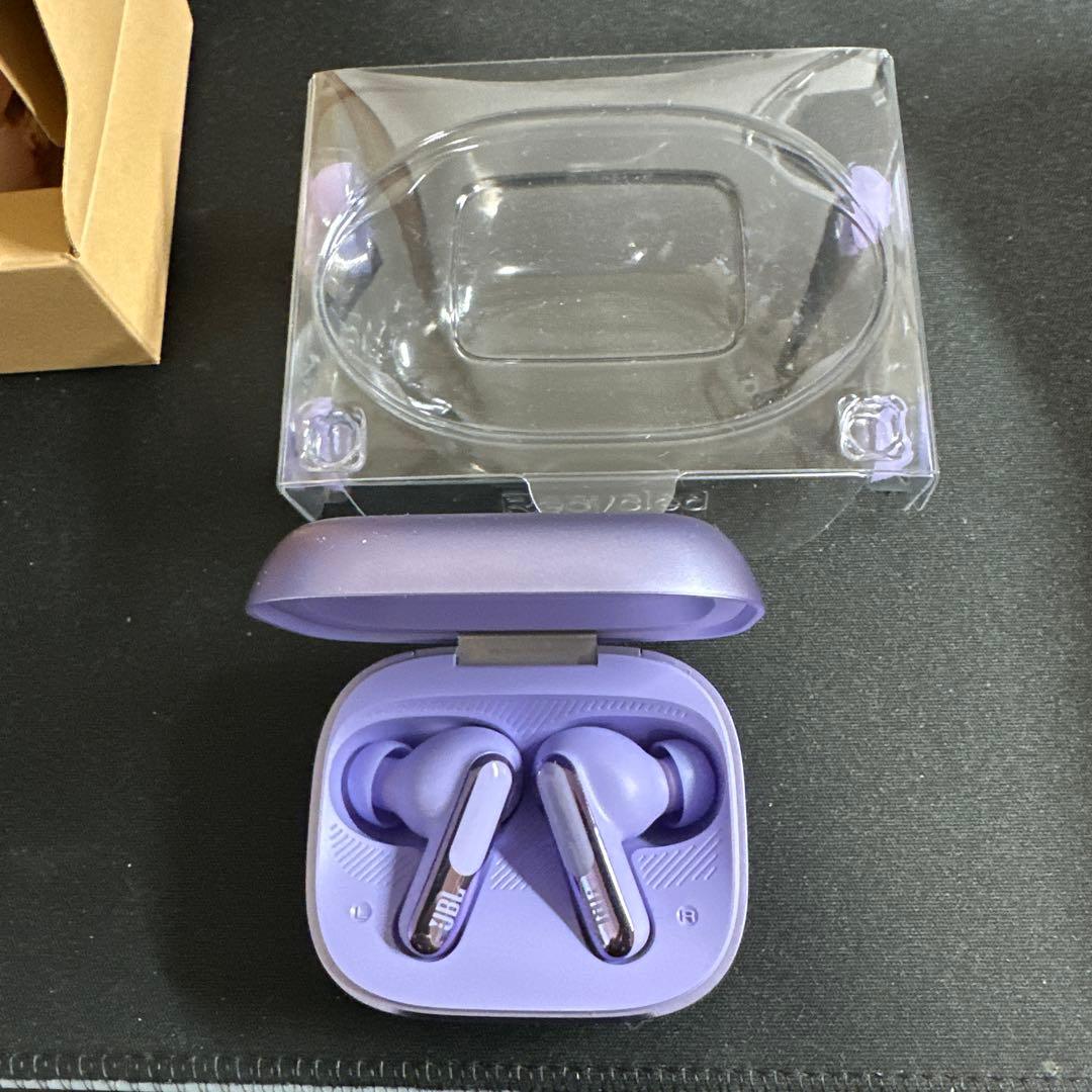 値下げ可JBL BEAM 3 ワイヤレスイヤホン パープル