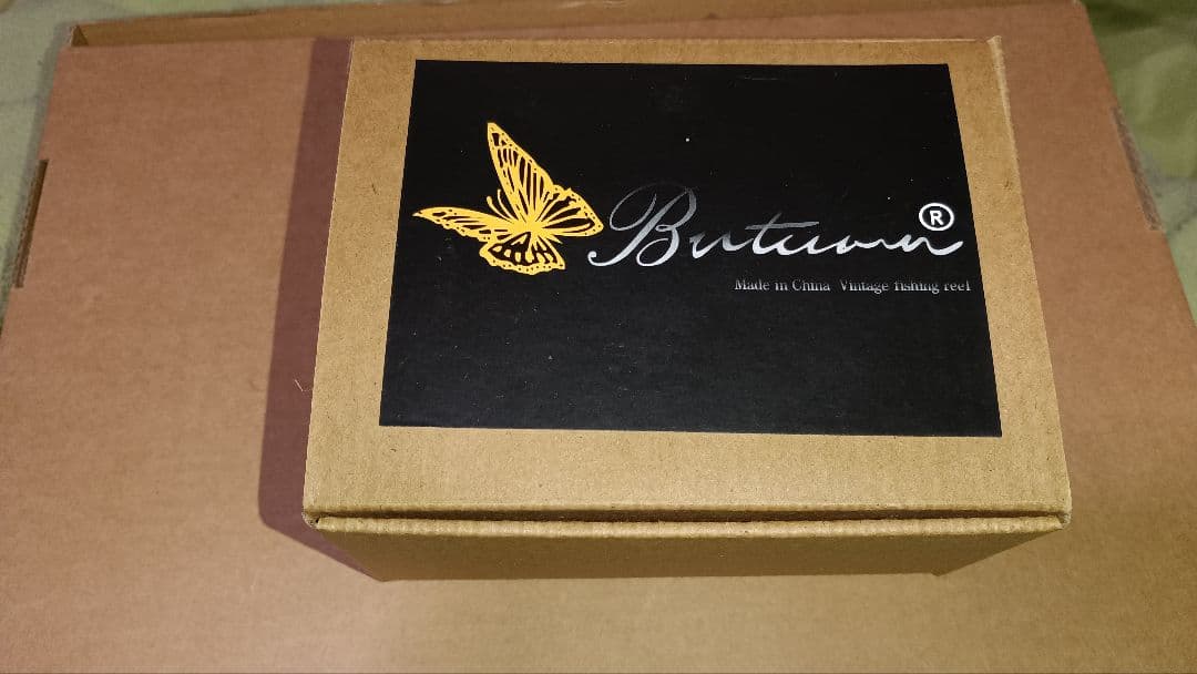 レトロ　ヴィンテージ オールド　丸型リール バタフライ 新品