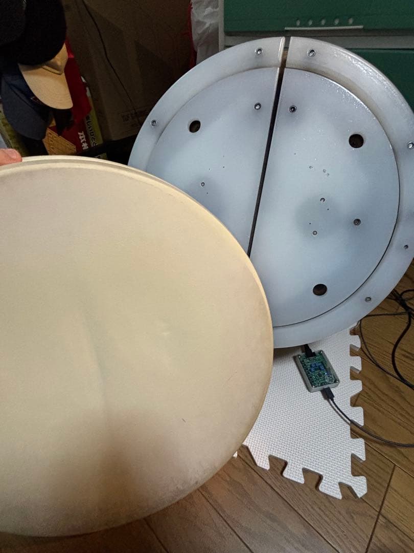 おうち太鼓 新筐体AC基盤+ニジイロ面+接続機