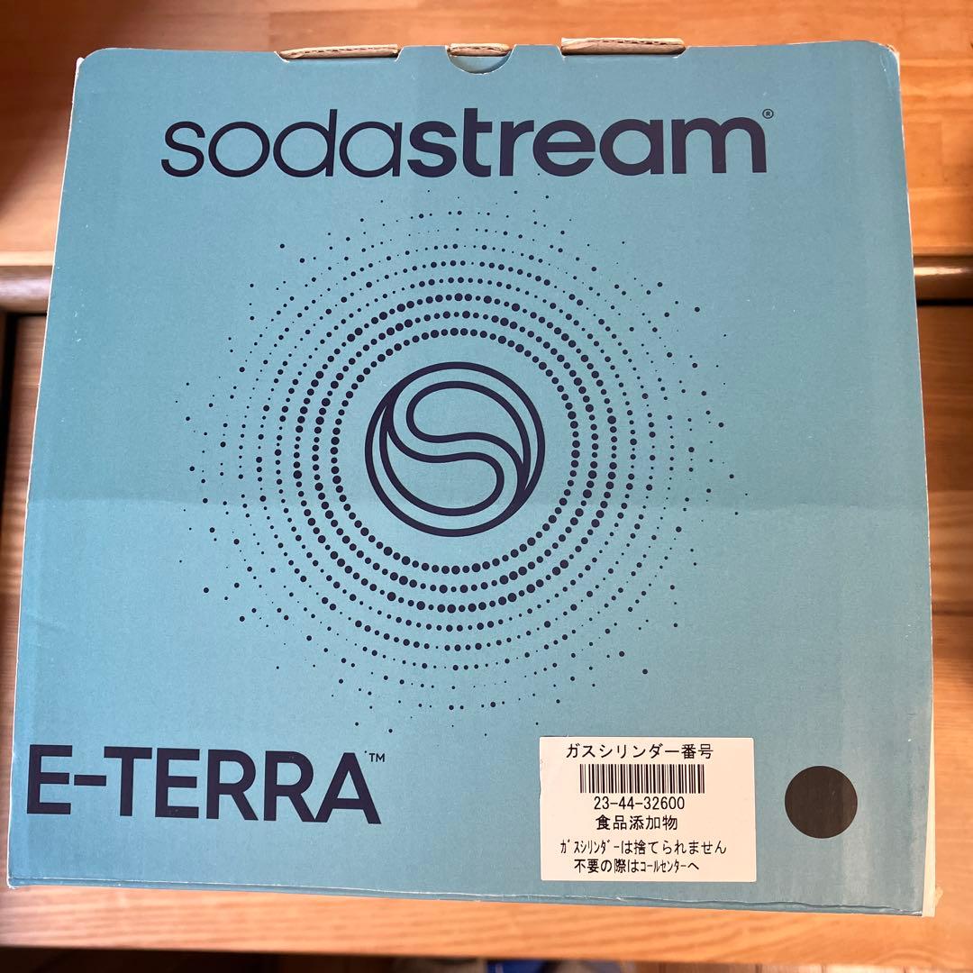 【超美品】sodastream E-TERRA ソーダストリーム イーテラ 黒
