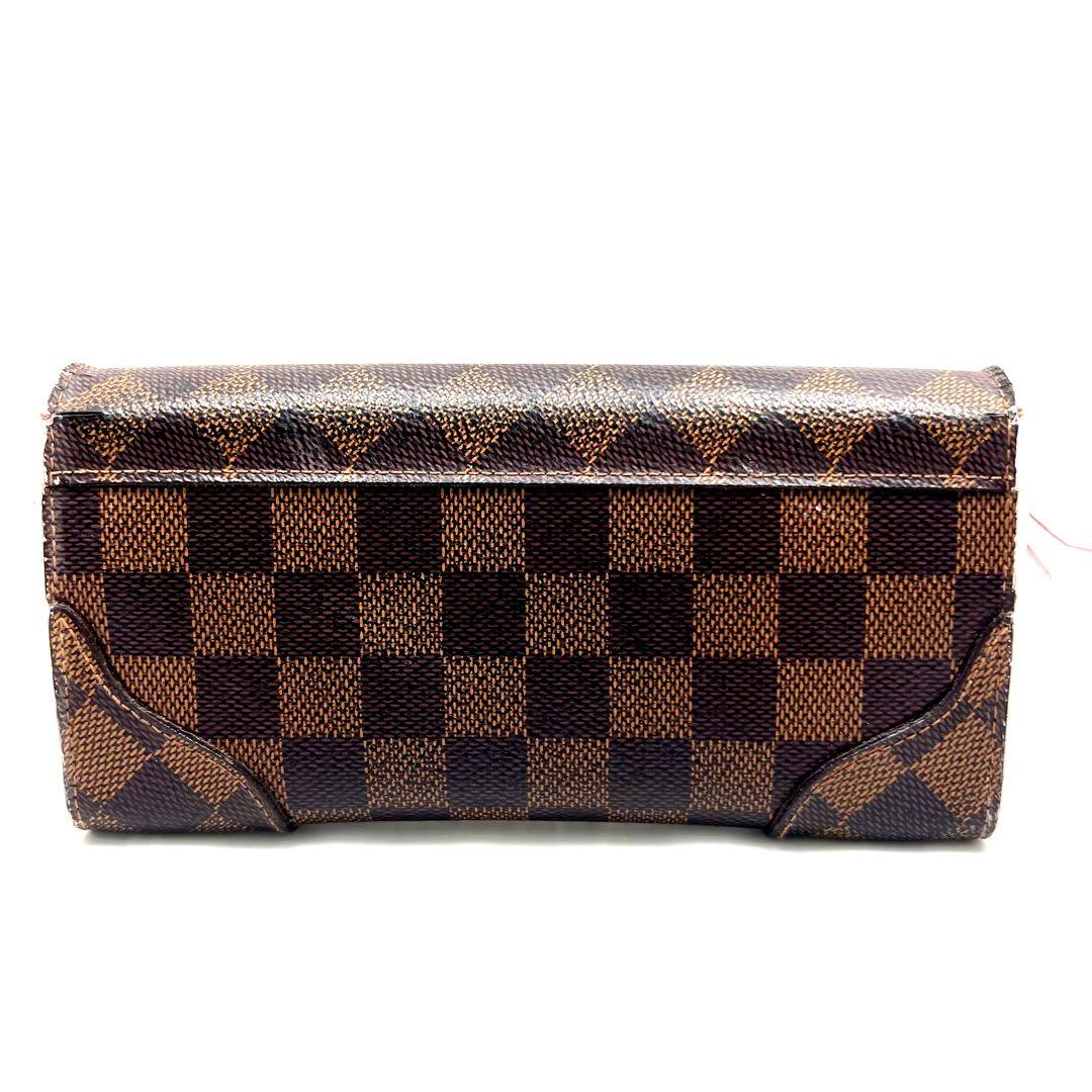 ルイヴィトン ダミエ エベヌ ポルトフォイユ カイサ ローズバレリーヌ