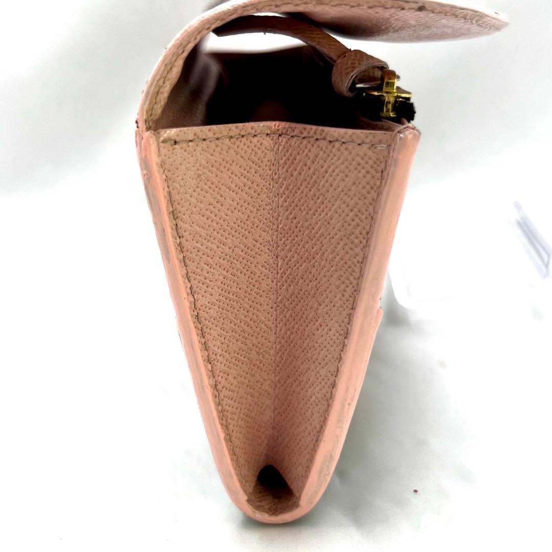 ルイヴィトン ダミエ エベヌ ポルトフォイユ カイサ ローズバレリーヌ