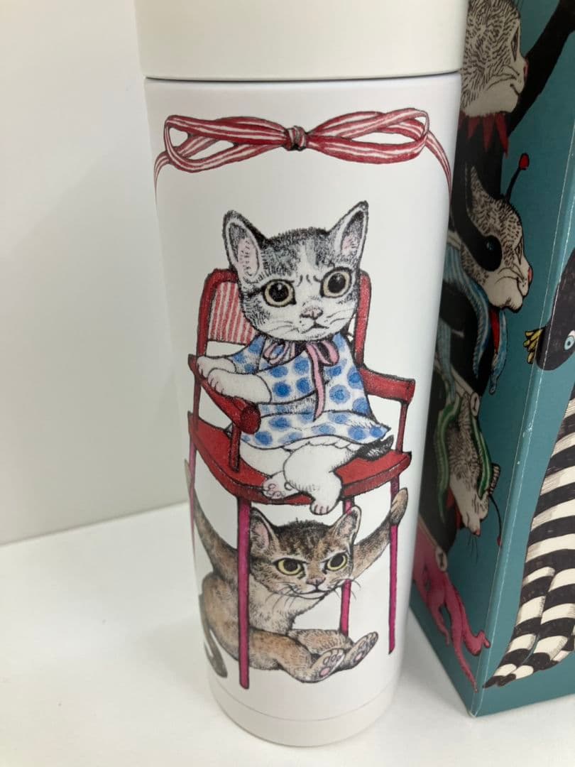 【ヒグチユウコ　サーモボトル】BORIS　グリコとボウちゃん　500ml