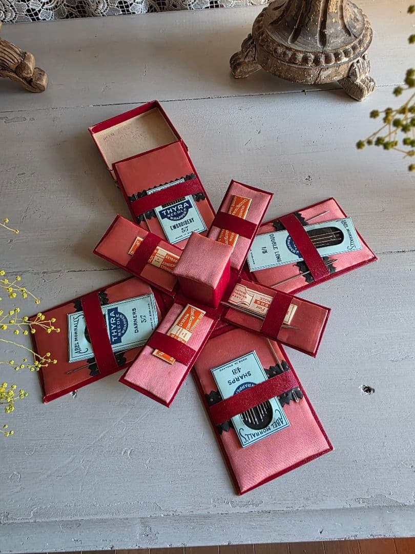 イギリスアンティーク ビンテージ 収納型メルスリーボックス